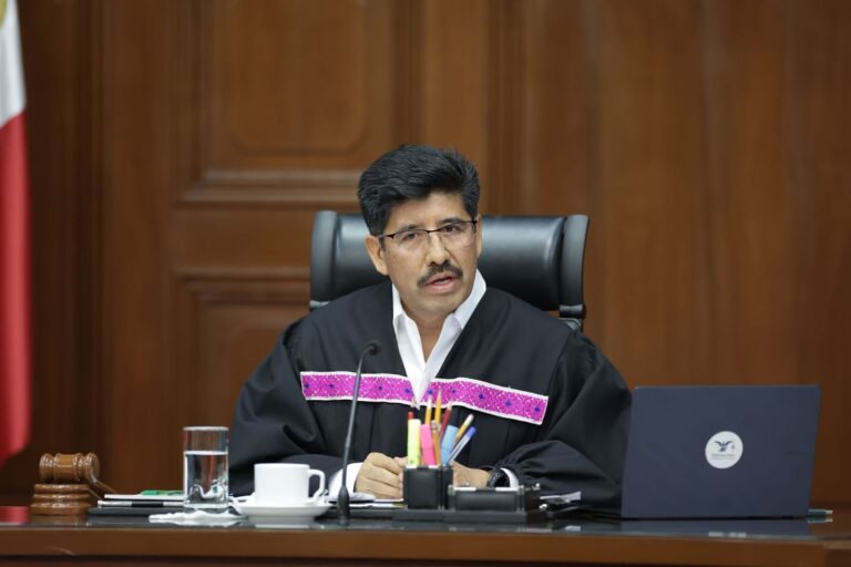 Sesión de la Suprema Corte de Justicia de la Nación.